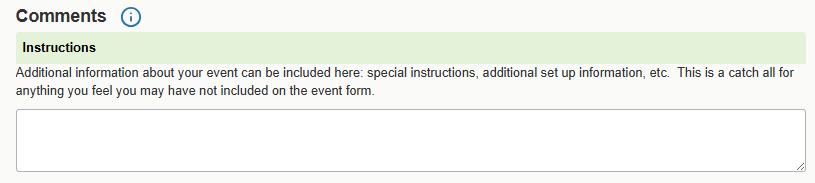 Comments Box Students